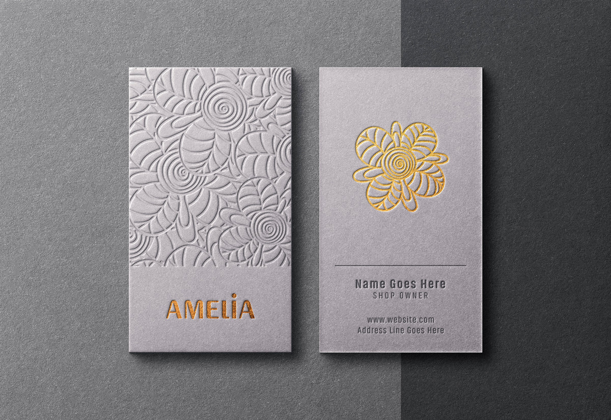 RAISED UV BUSINESS CARDS